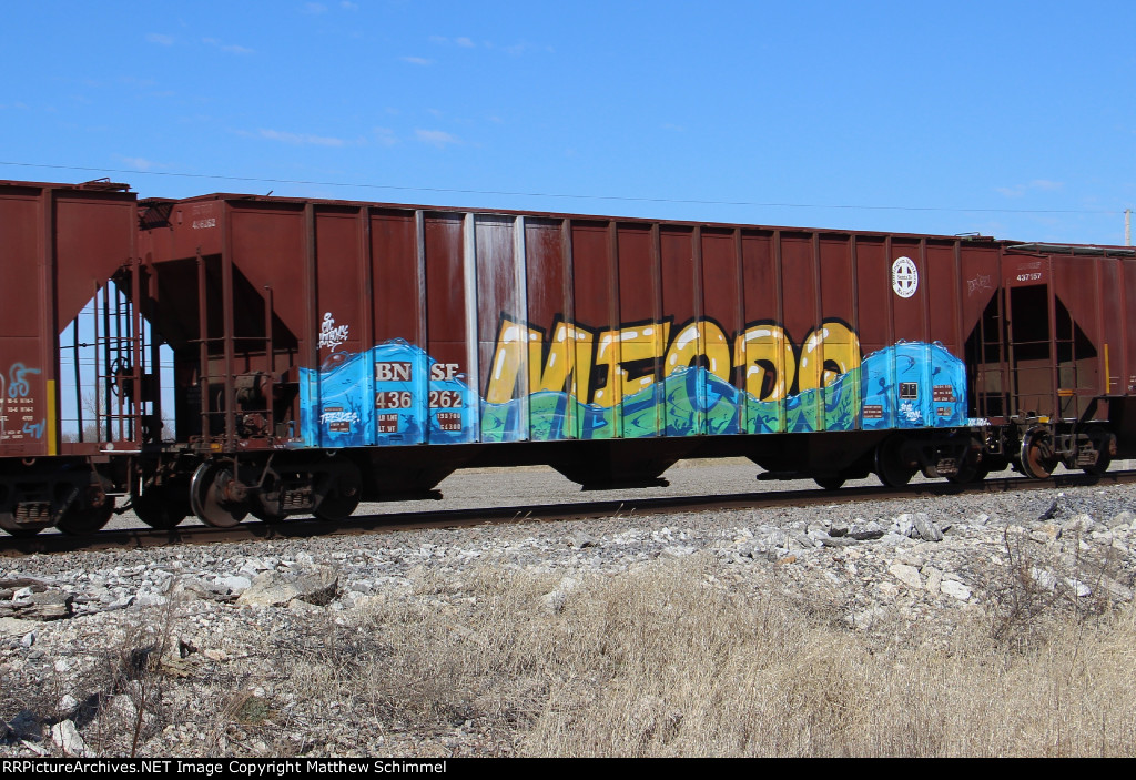 BNSF FMC Covered Hopper